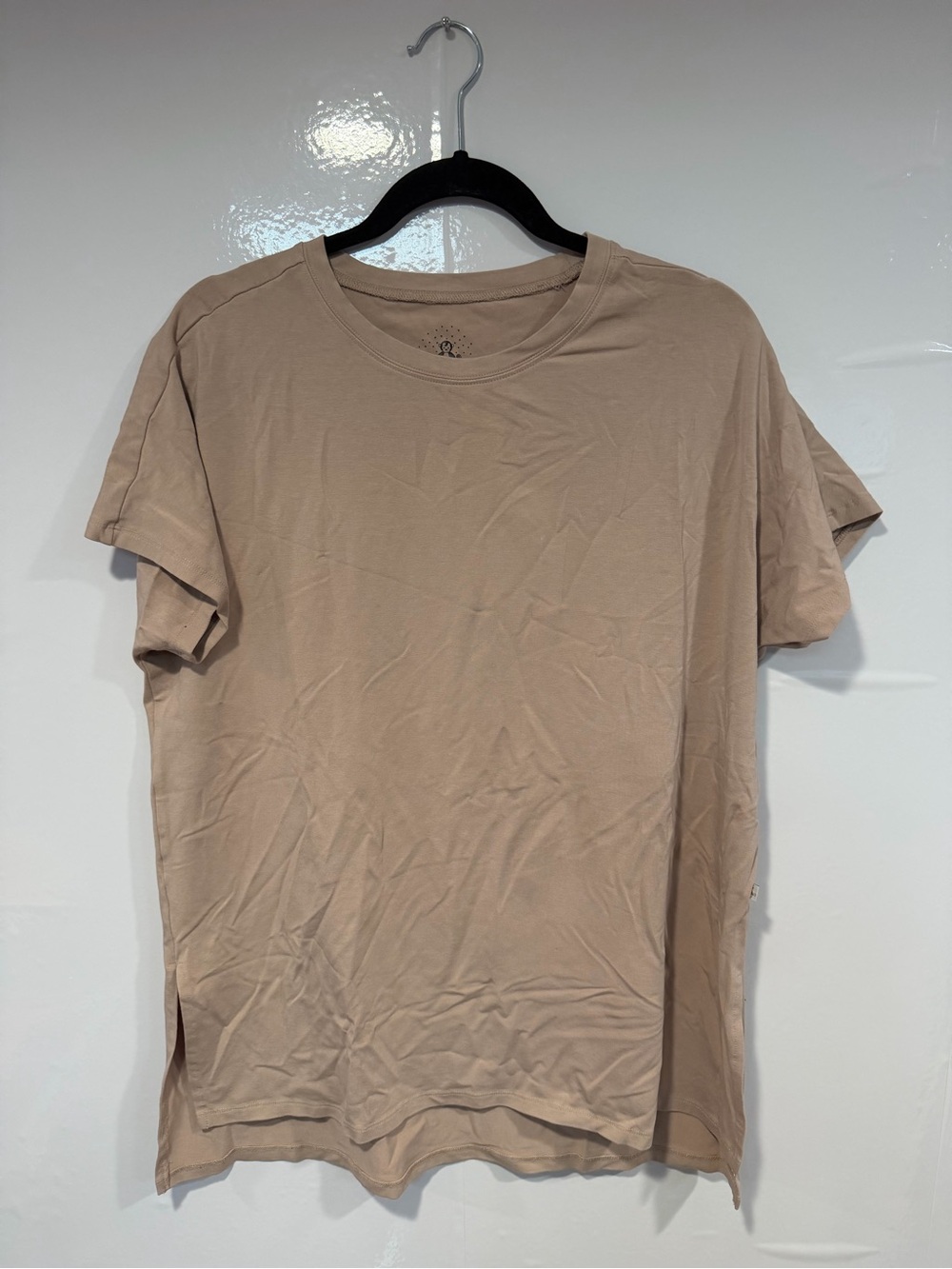 Monkeroo Bamboo Beige Crew Neck T-Shirt